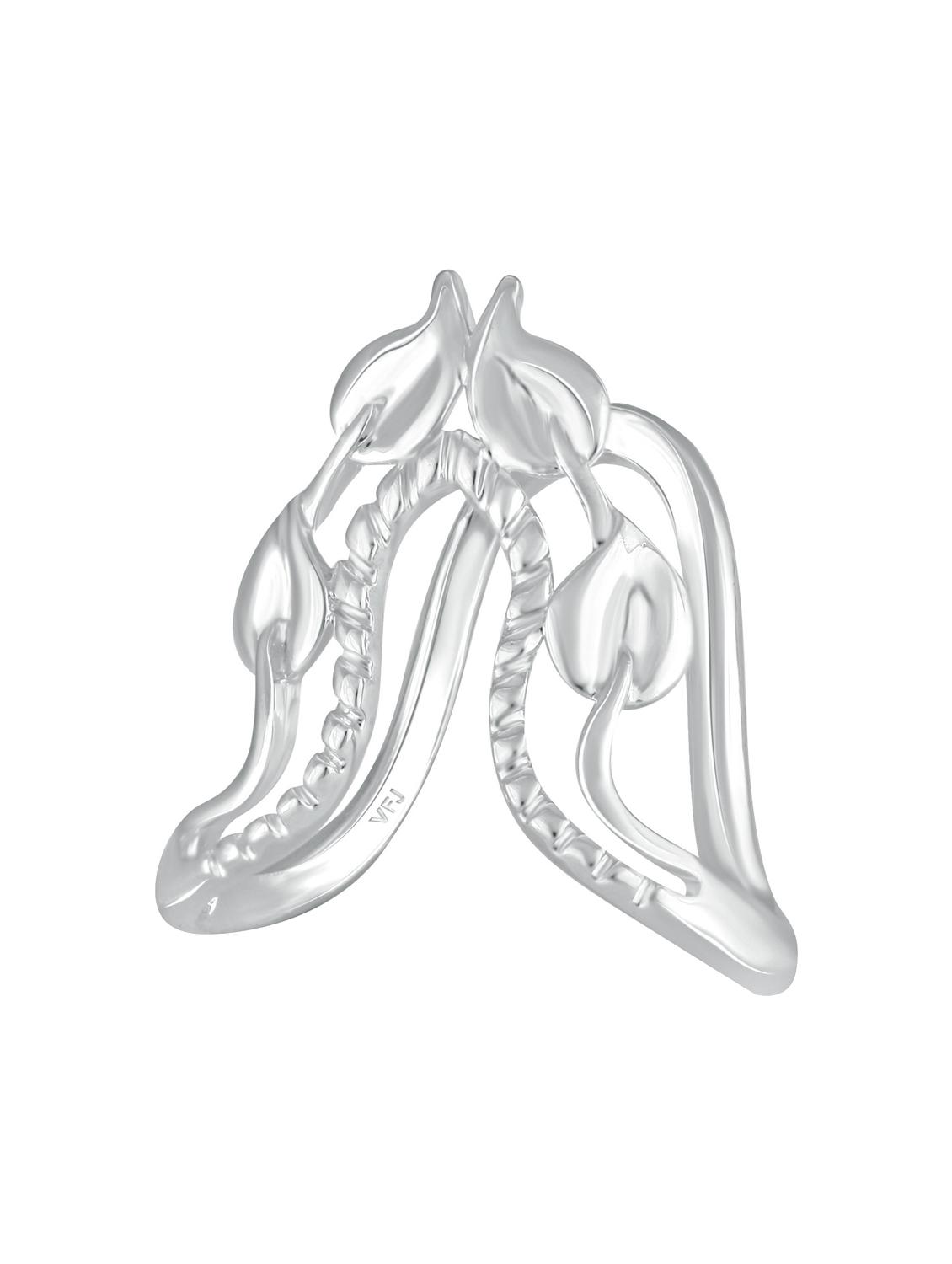 silver plated finger ring - 18634618 - Standard Image - 1
