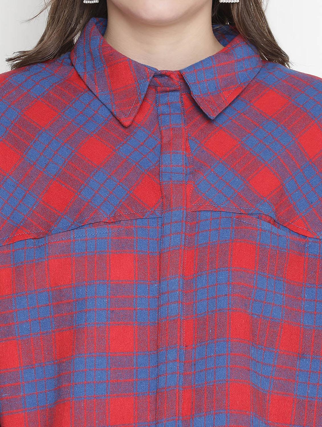 checkered regular shirt - 18634655 - Standard Image - 6
