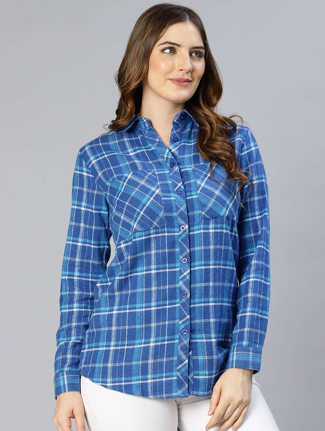 checkered regular shirt - 18634661 -  Standard Image - 1