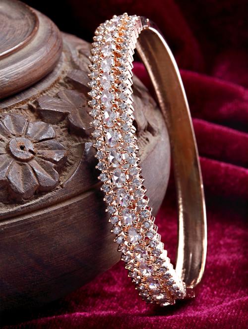 white metal bangle - 18635688 - Standard Image - 0