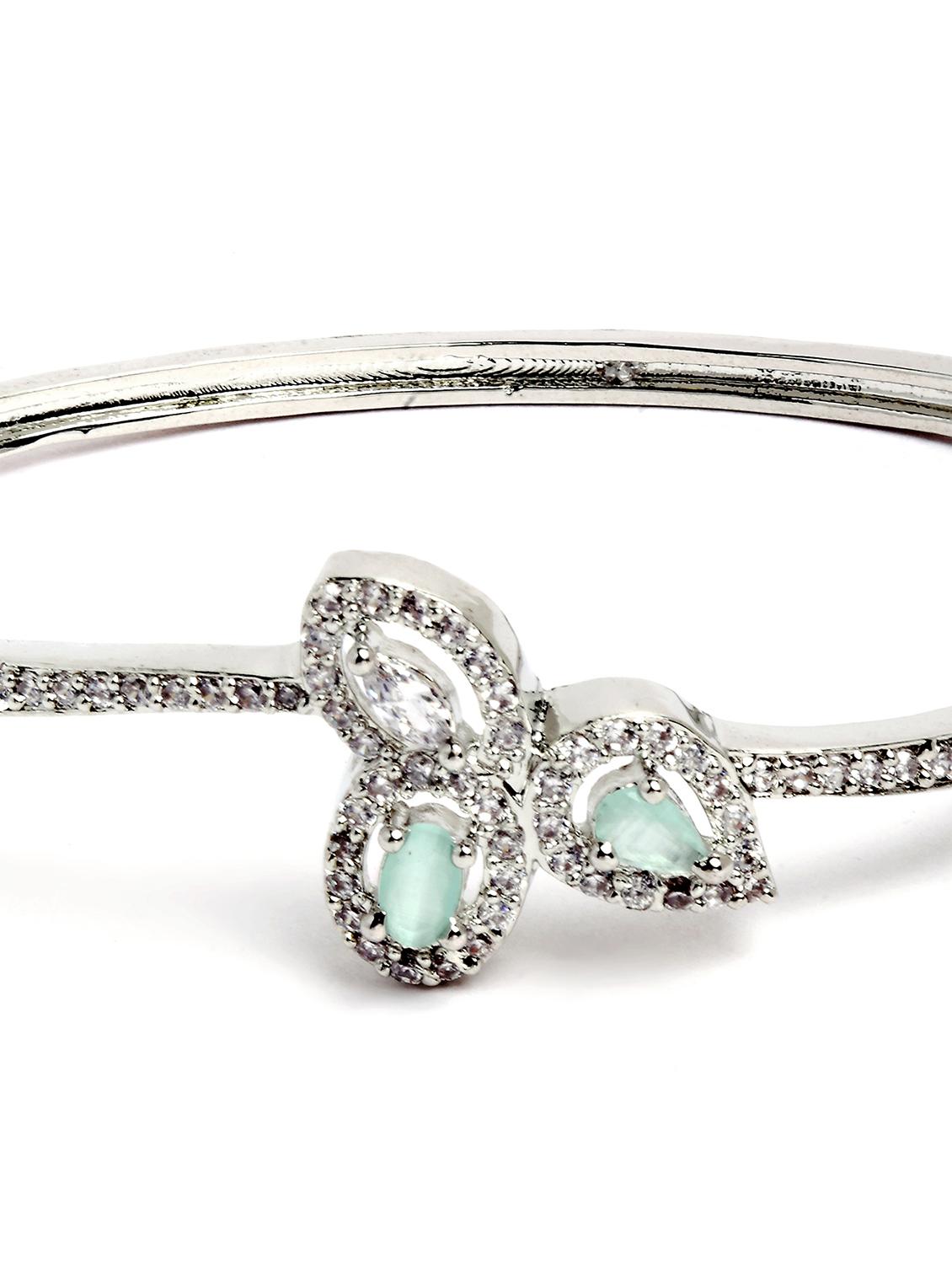green metal bangle - 18635695 - Standard Image - 4