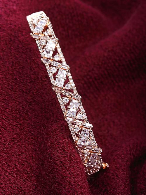pink metal bangle - 18635697 - Standard Image - 0
