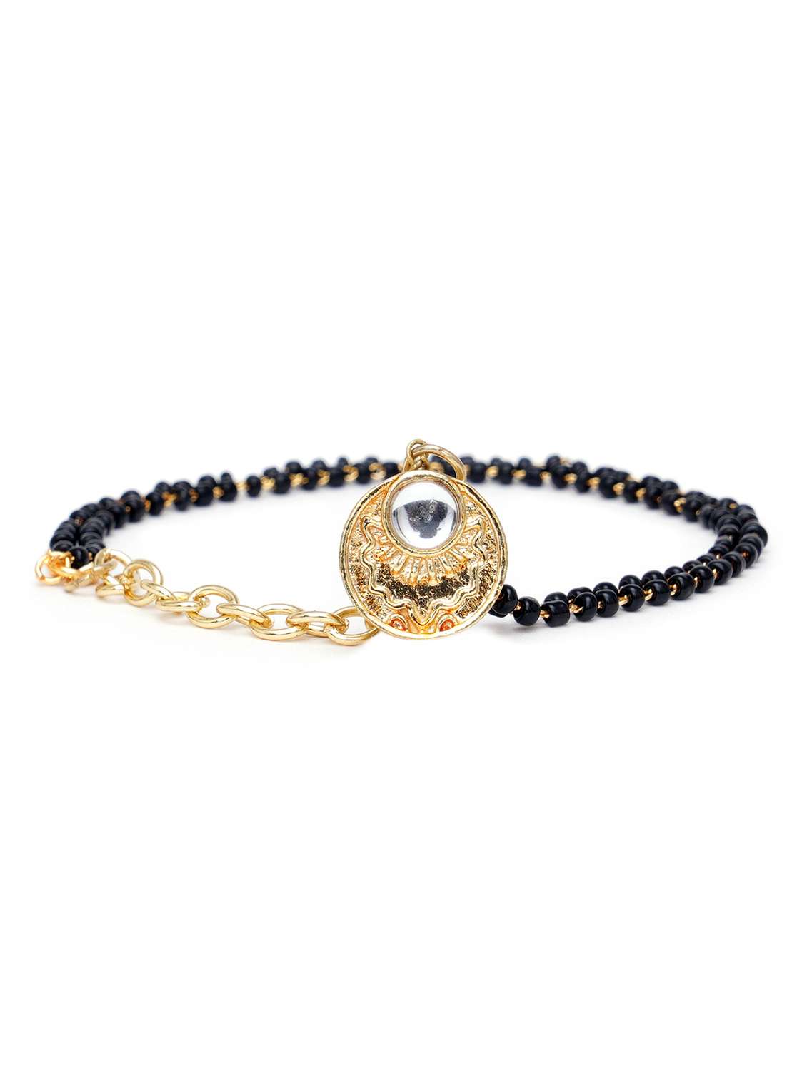 gold metal bangle bracelet - 18635723 -  Standard Image - 1