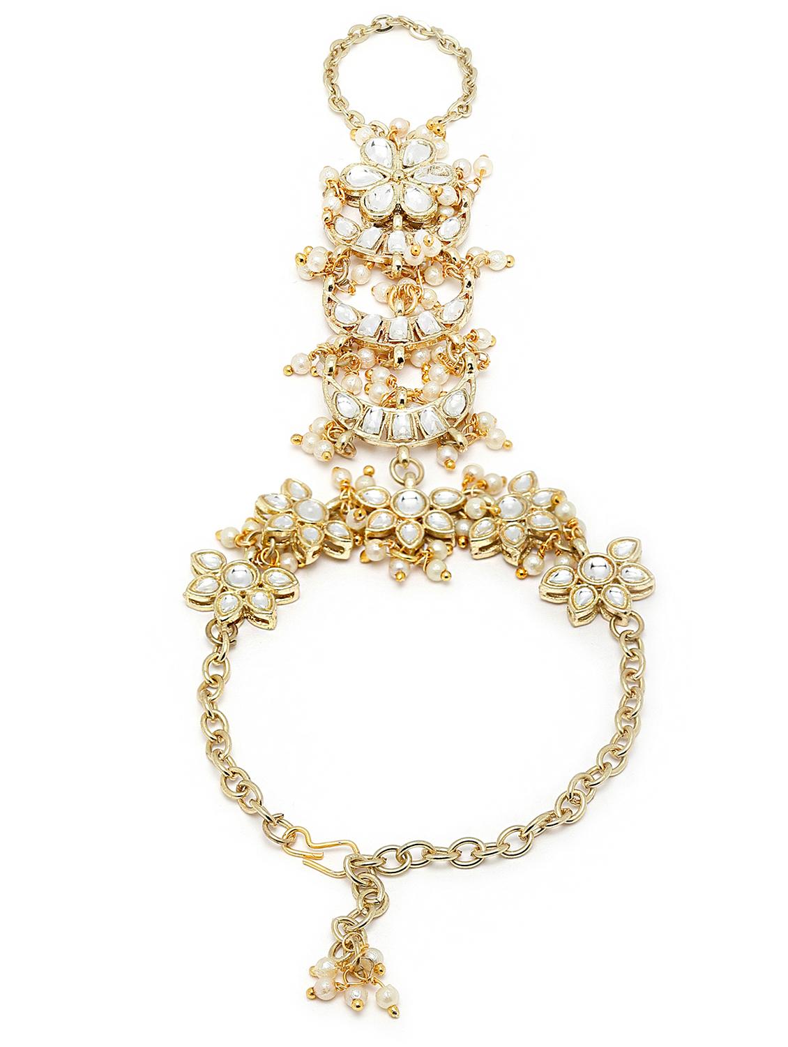 gold metal bangle bracelet - 18635726 - Standard Image - 1