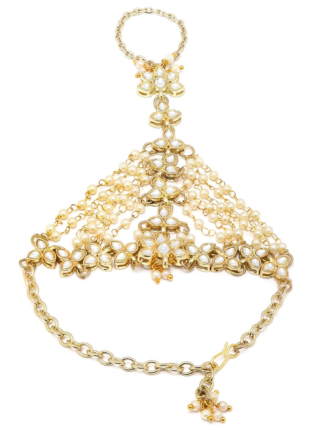 gold metal bangle bracelet - 18635727 -  Standard Image - 1