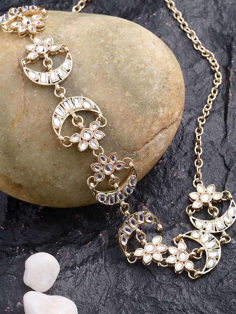 gold plated maatha patti