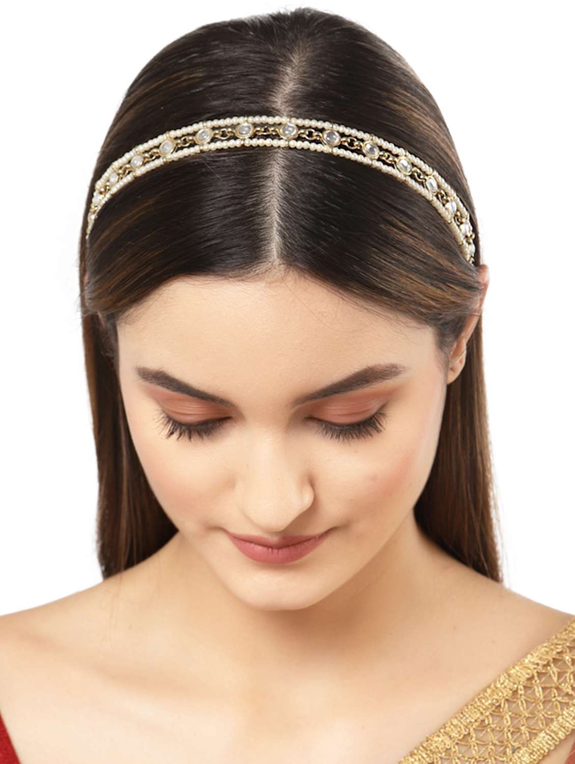 gold plated maatha patti - 18635755 -  Standard Image - 4