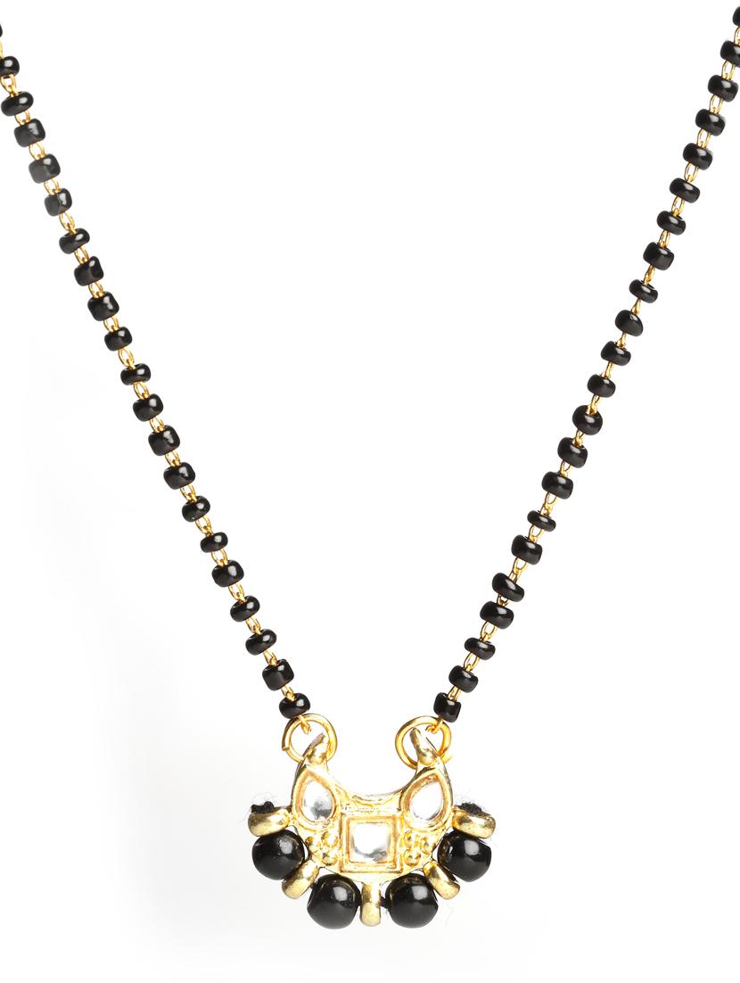 gold metal mangalsutra - 18636133 -  Standard Image - 1