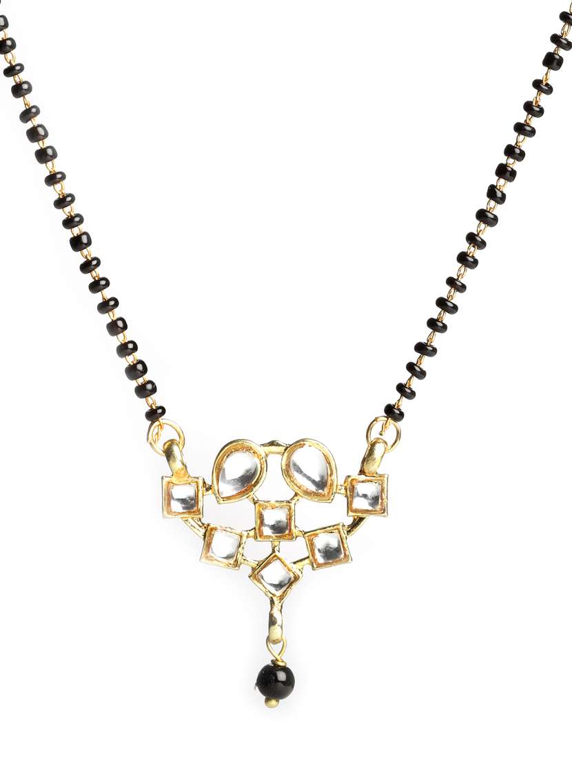 gold metal mangalsutra - 18636136 -  Standard Image - 1