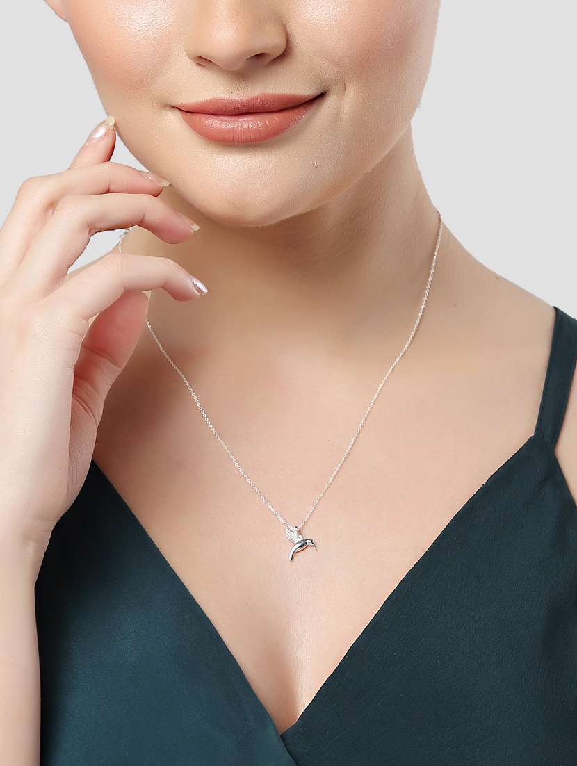 silver metal pendant - 18636151 - Standard Image - 4