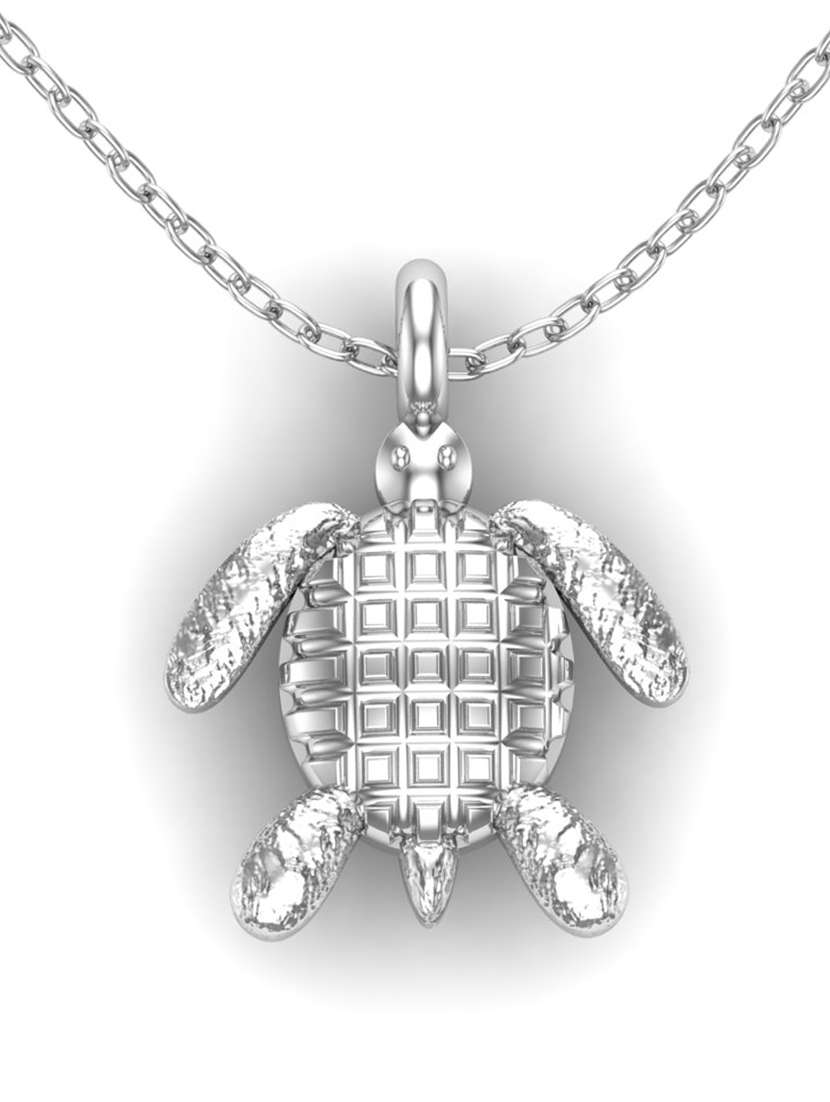 silver metal pendant - 18636153 - Standard Image - 1