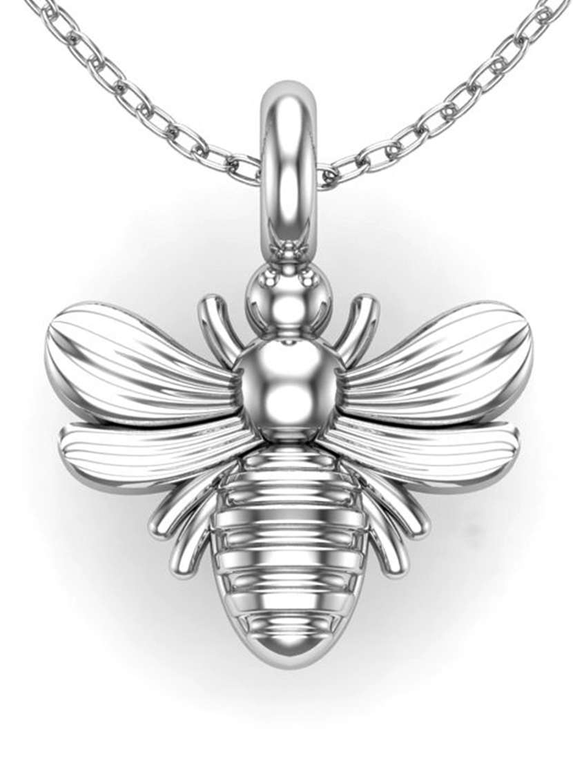 silver metal pendant - 18636156 - Standard Image - 1