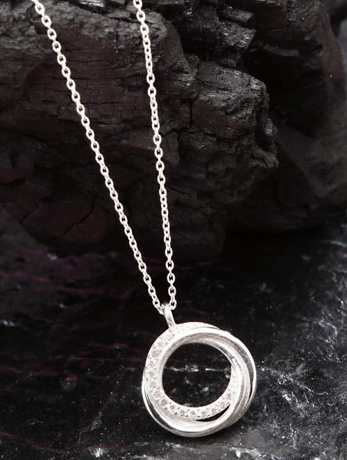 silver metal pendant - 18636158 - Standard Image - 0
