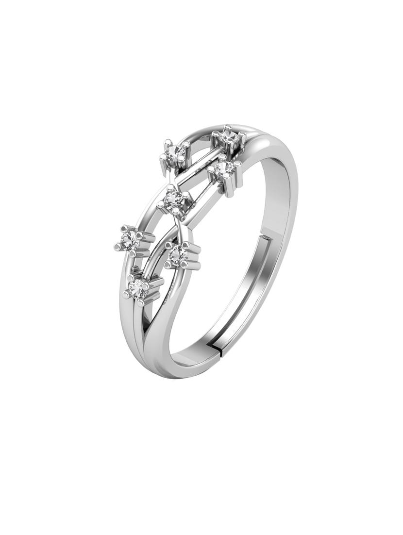 silver metal finger  ring - 18636179 -  Standard Image - 1