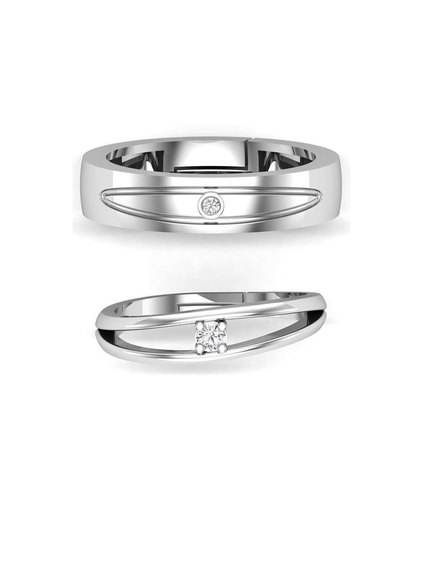 silver metal finger ring - 18636186 - Standard Image - 1