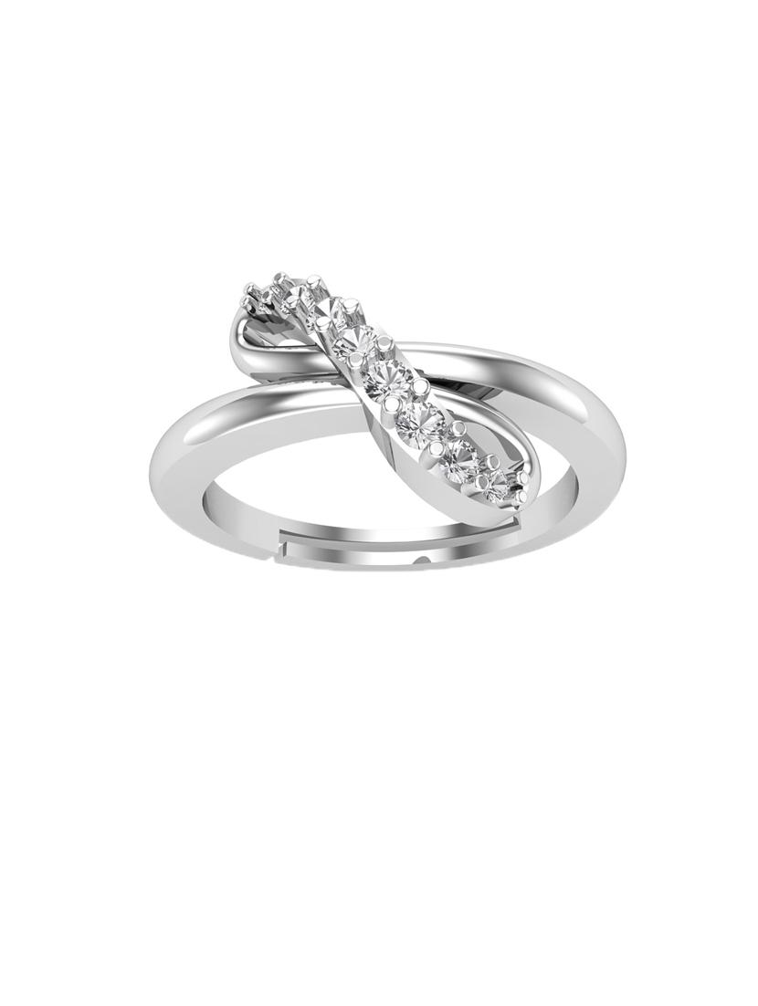 silver metal finger  ring - 18636191 -  Standard Image - 1