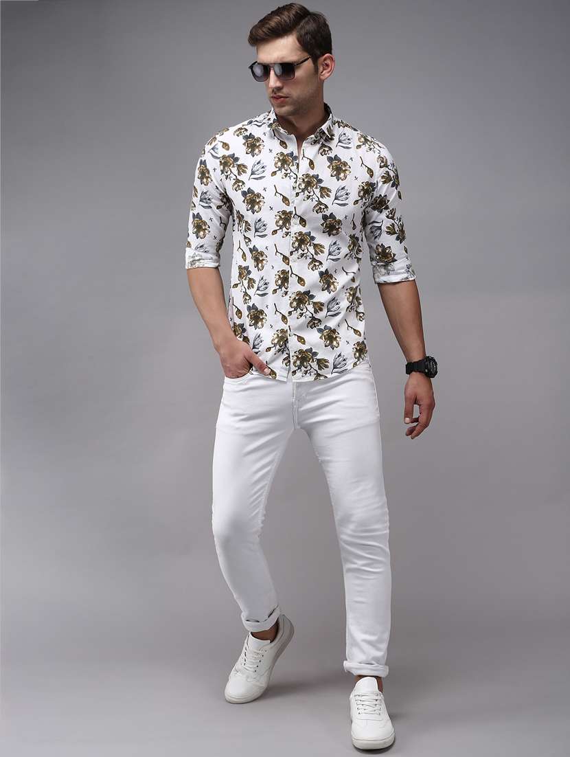mens florals casual shirt - 18636789 -  Standard Image - 4