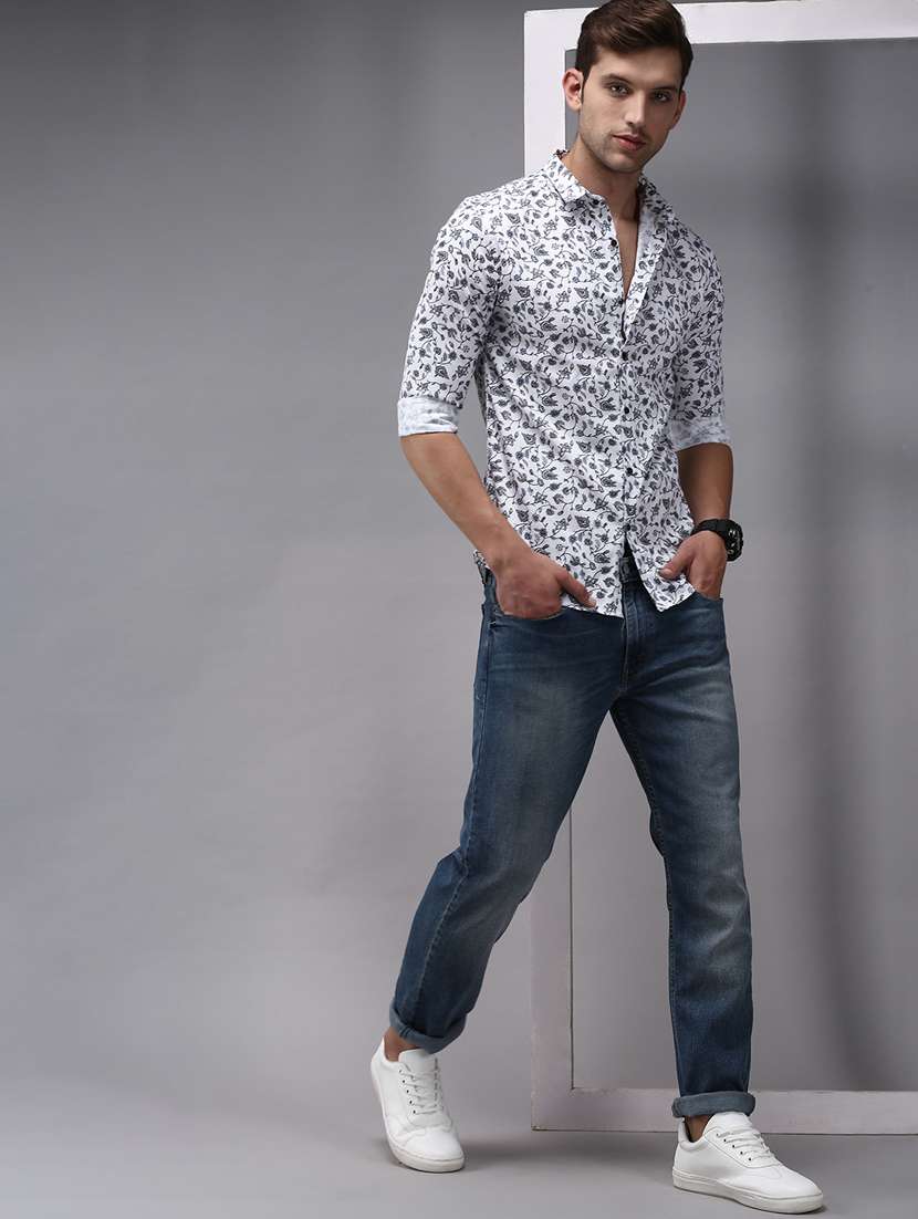 mens florals casual shirt - 18636802 -  Standard Image - 4