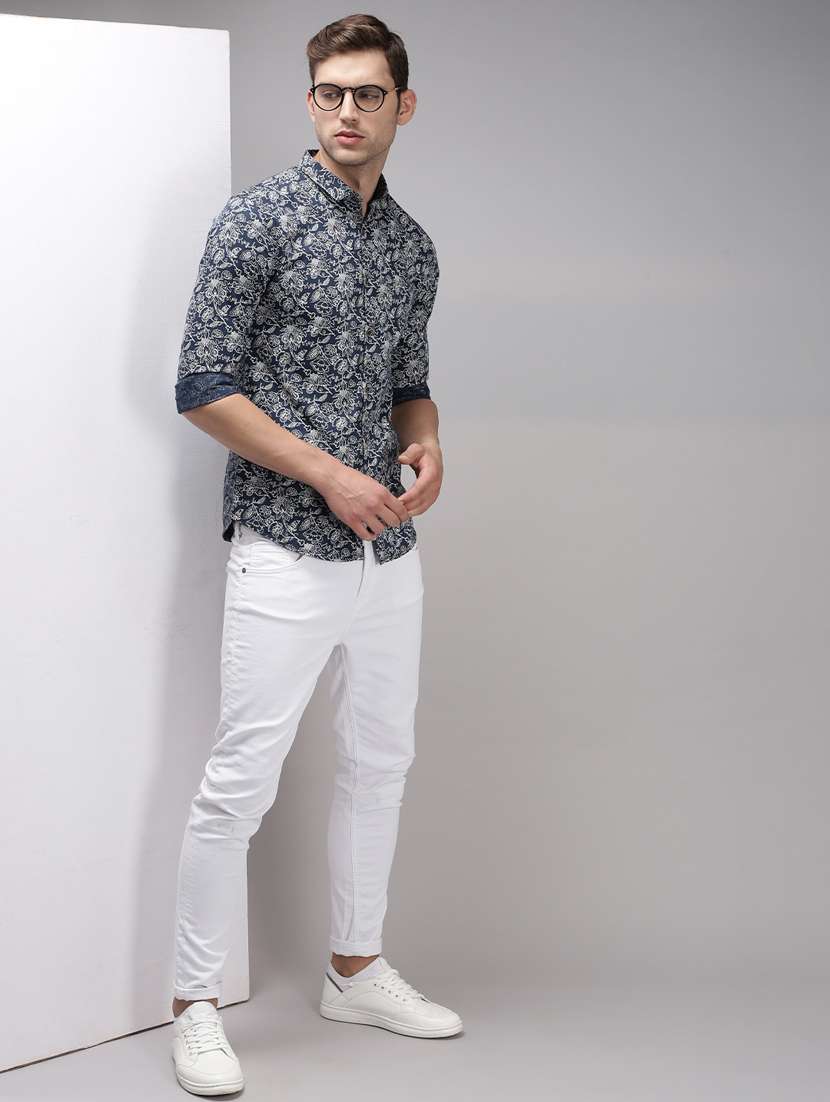 mens florals casual shirt - 18636835 -  Standard Image - 4