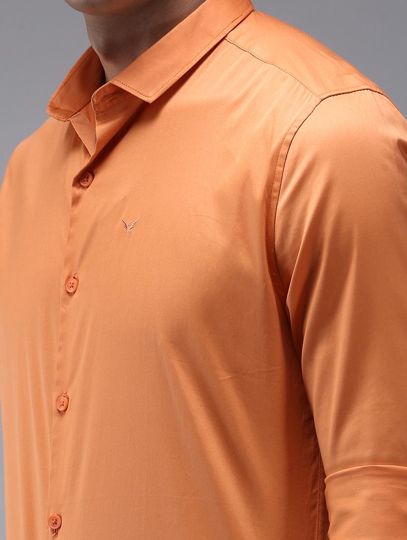 mens solid casual shirt - 18636854 - Standard Image - 4