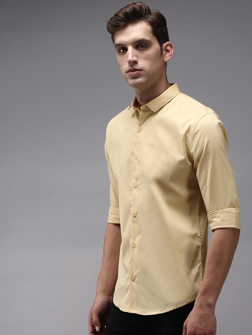 mens solid casual shirt - 18636865 -  Standard Image - 1