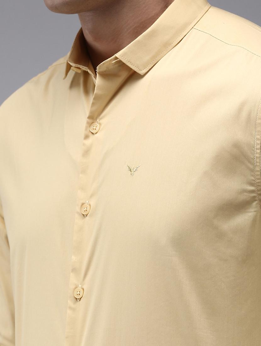 mens solid casual shirt - 18636865 - Standard Image - 4