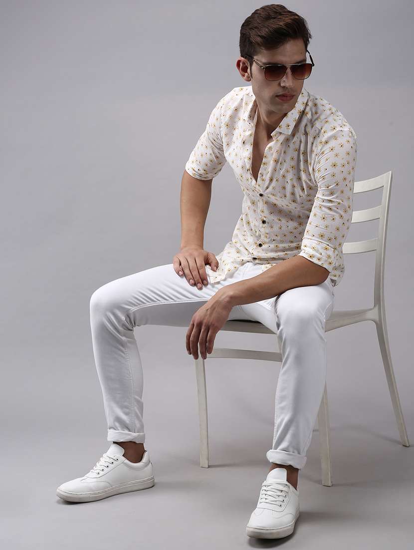 mens florals casual shirt - 18636874 -  Standard Image - 4