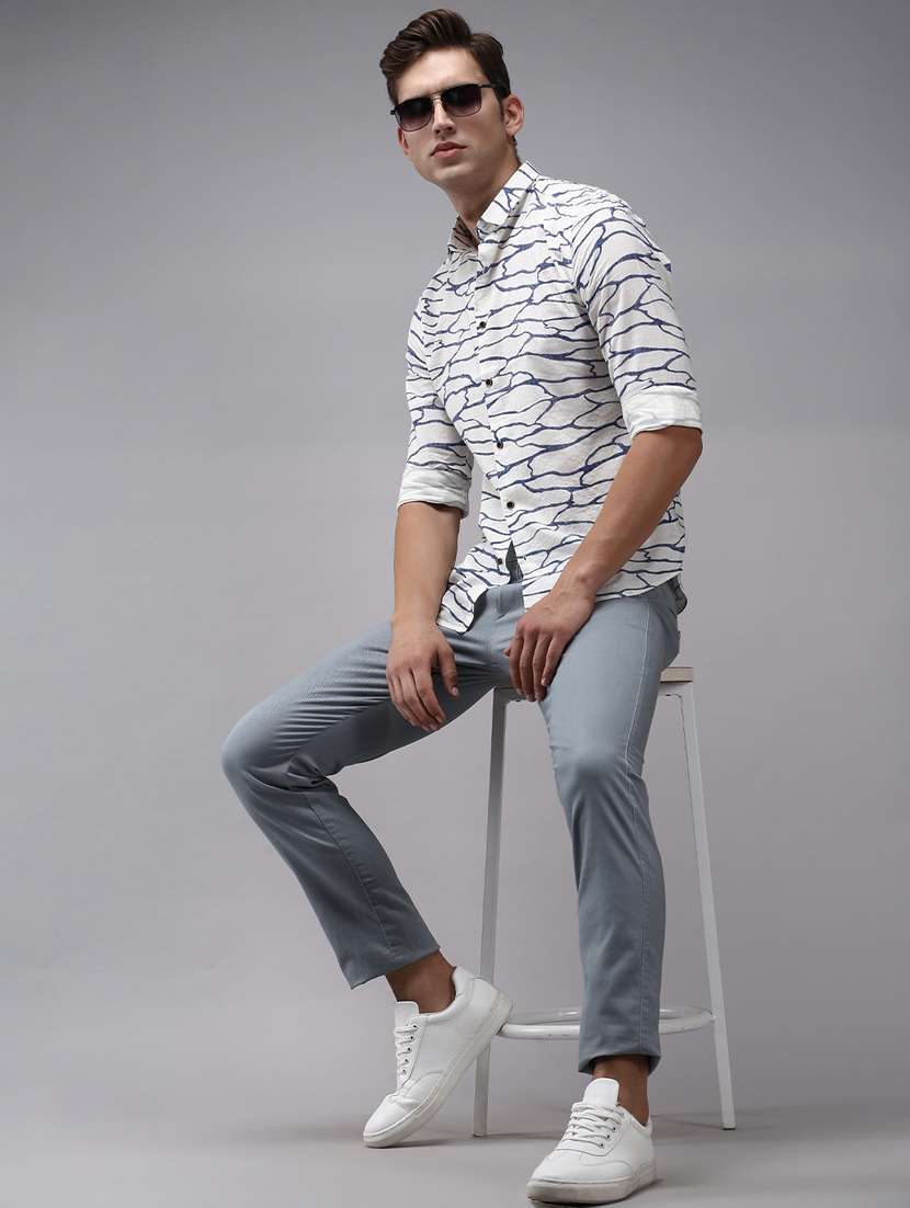mens printed casual shirt - 18636876 -  Standard Image - 4