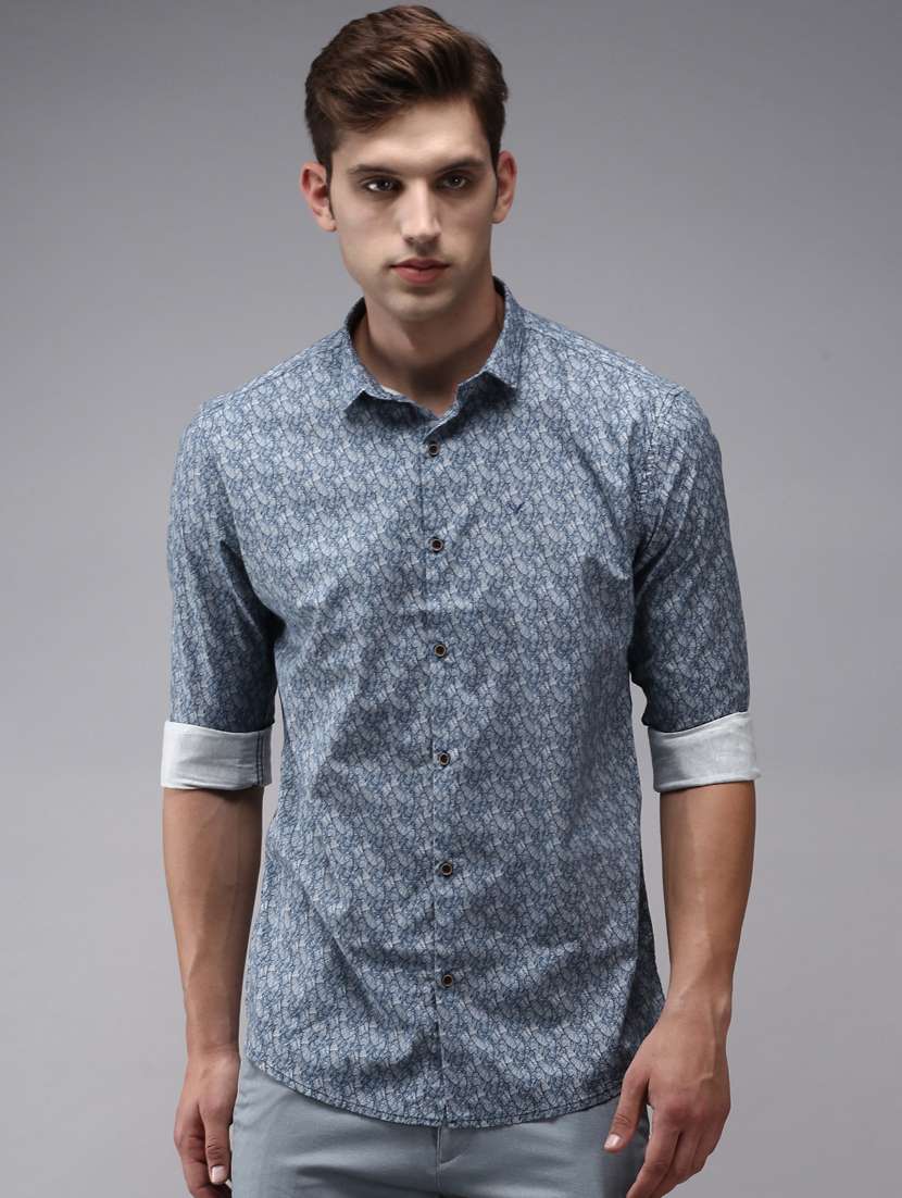 mens abstract casual shirt
