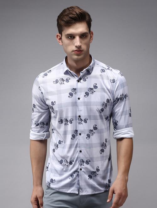 mens paisley casual shirt - 18636881 - Standard Image - 0