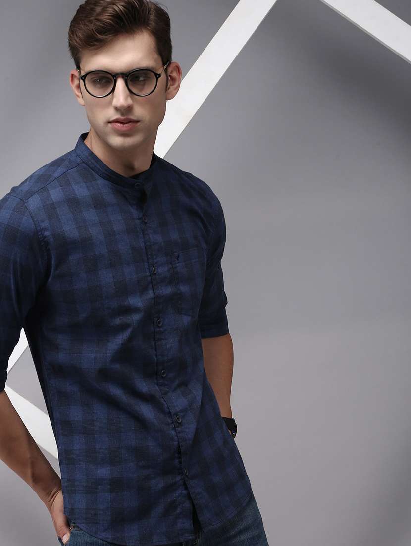 mens checks casual shirt - 18636899 -  Standard Image - 1