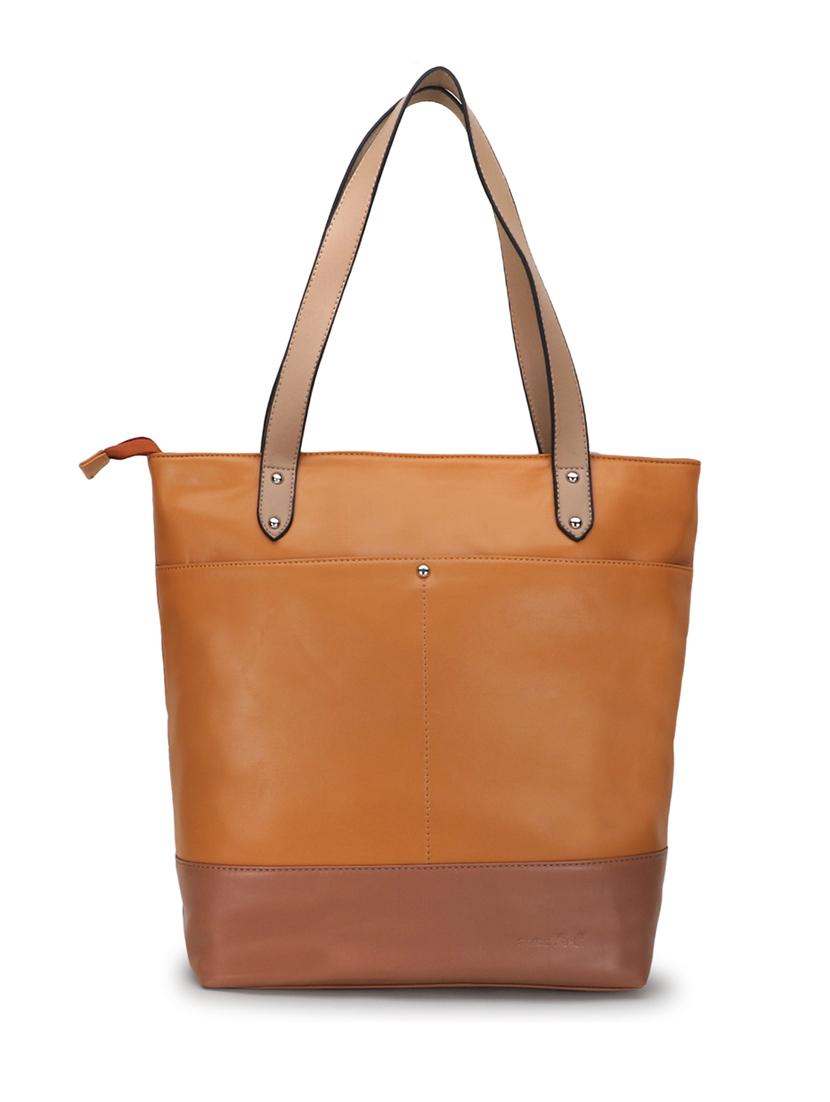 color block regular tote - 18636959 - Zoom Image - 0