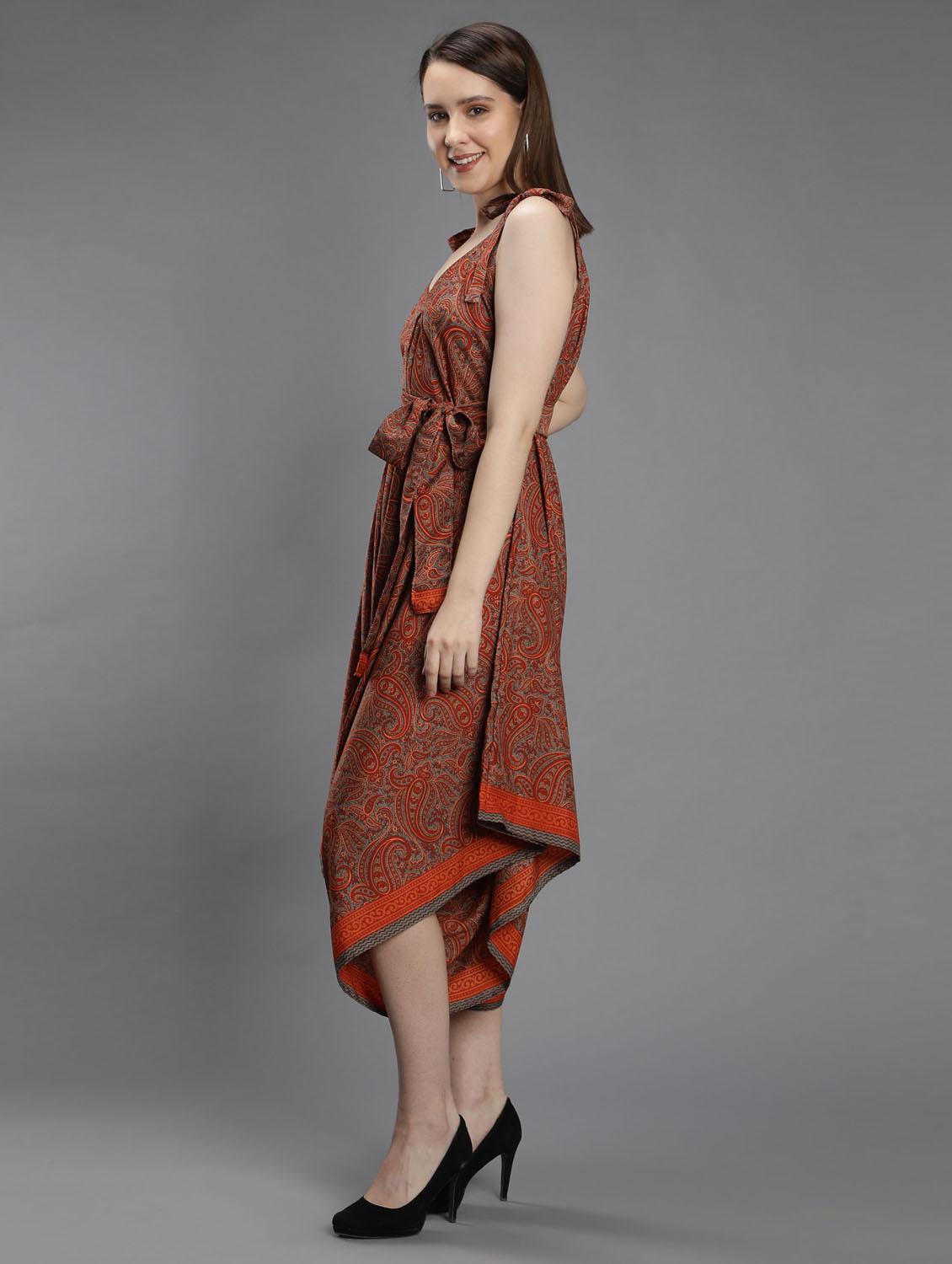 orange polyester 34 jumpsuit - 18637140 - Standard Image - 1