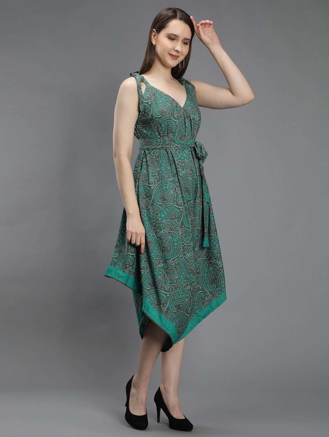 green polyester 34  jumpsuit - 18637142 -  Standard Image - 1