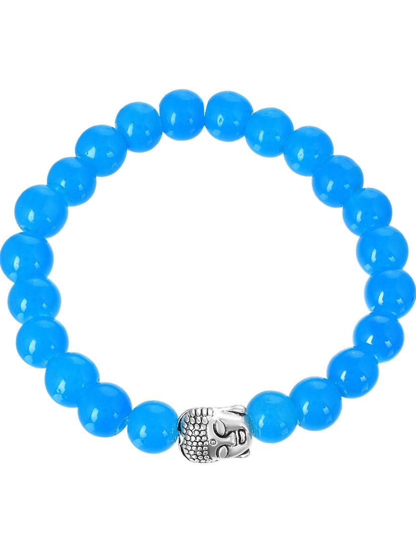 blue metal bangle  bracelet - 18637289 -  Standard Image - 1