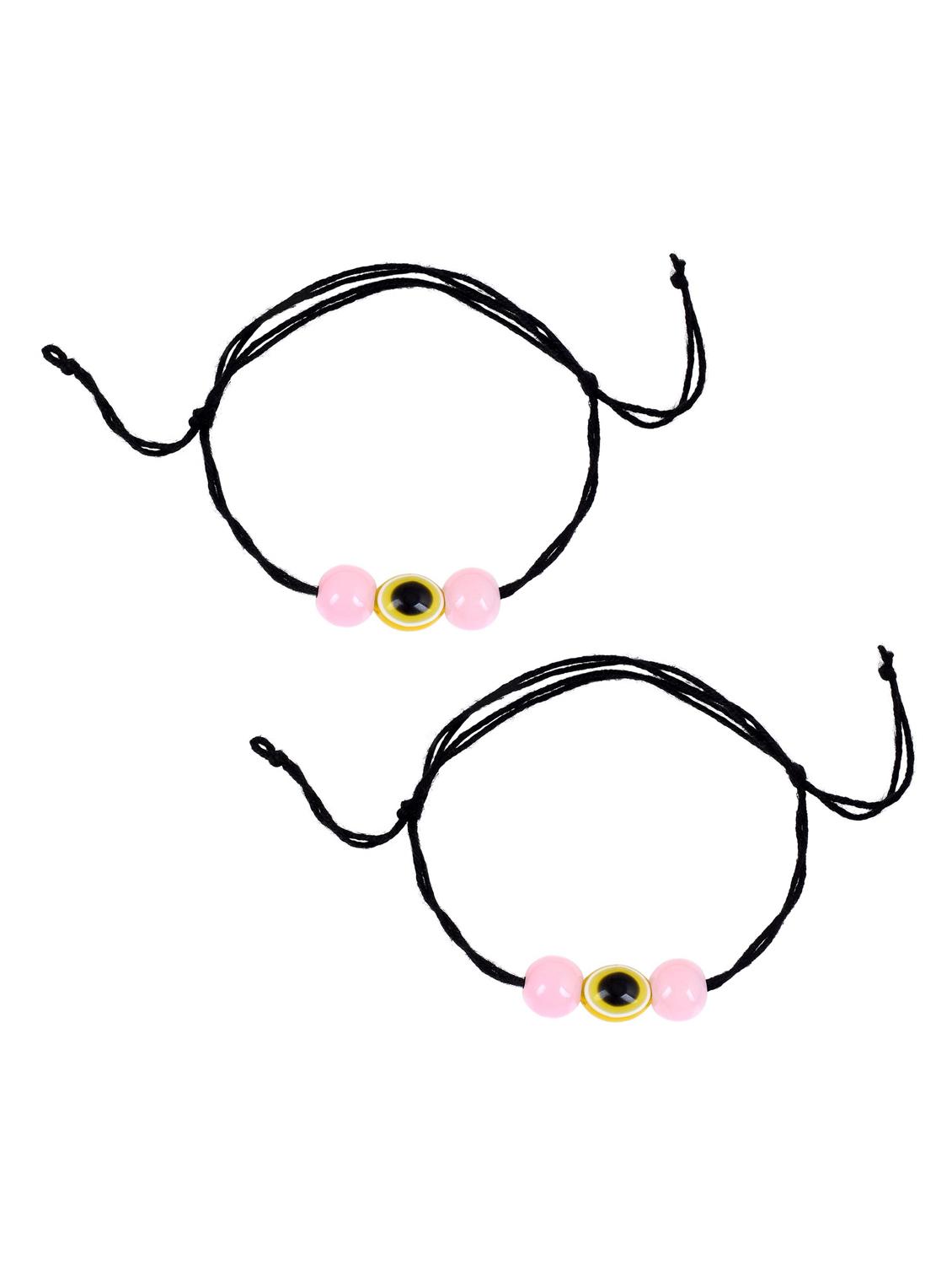 multi color evil eye beads anklet dori - 18637414 - Standard Image - 1