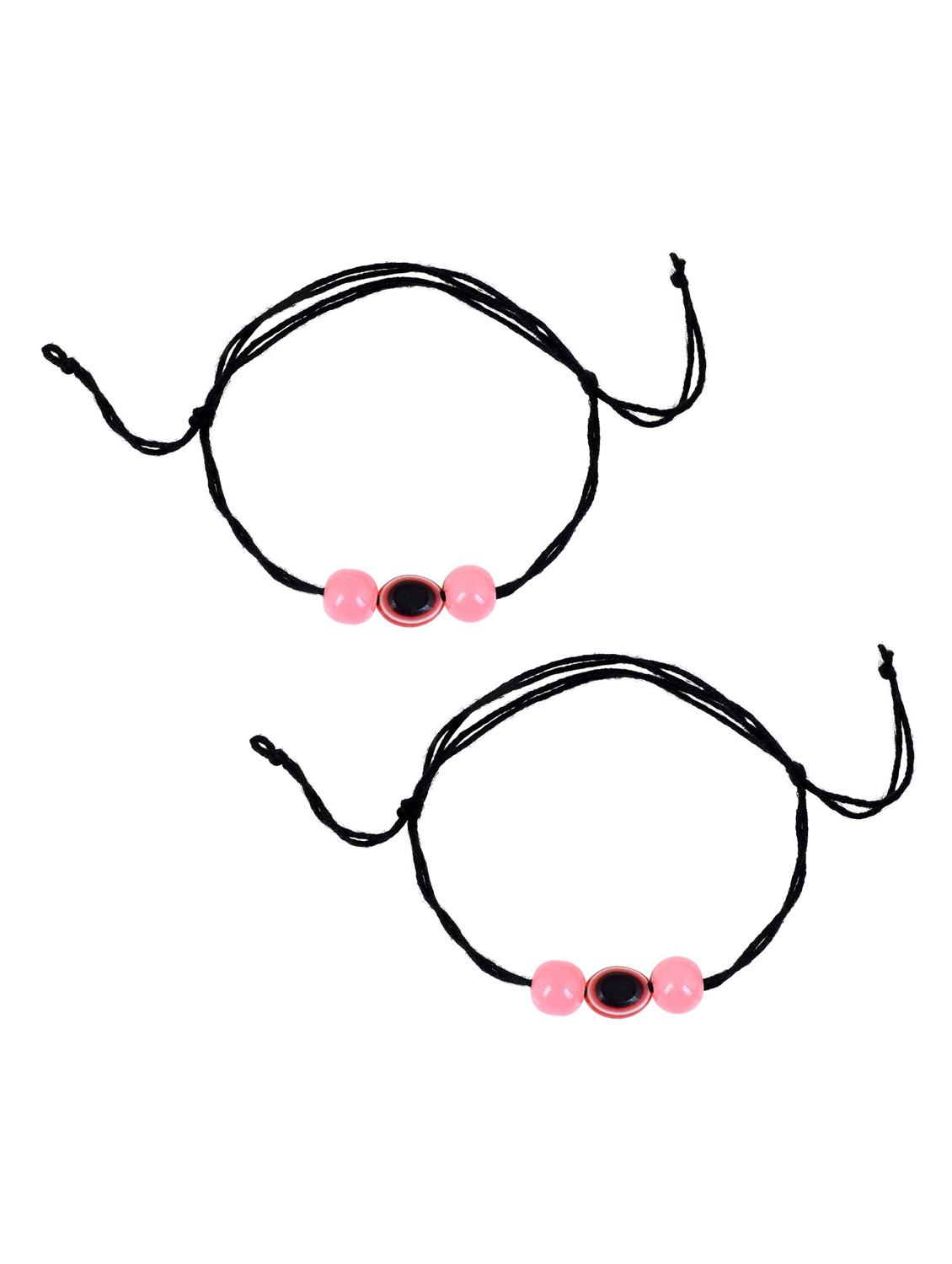 multi color evil eye beads anklet dori - 18637415 - Standard Image - 1