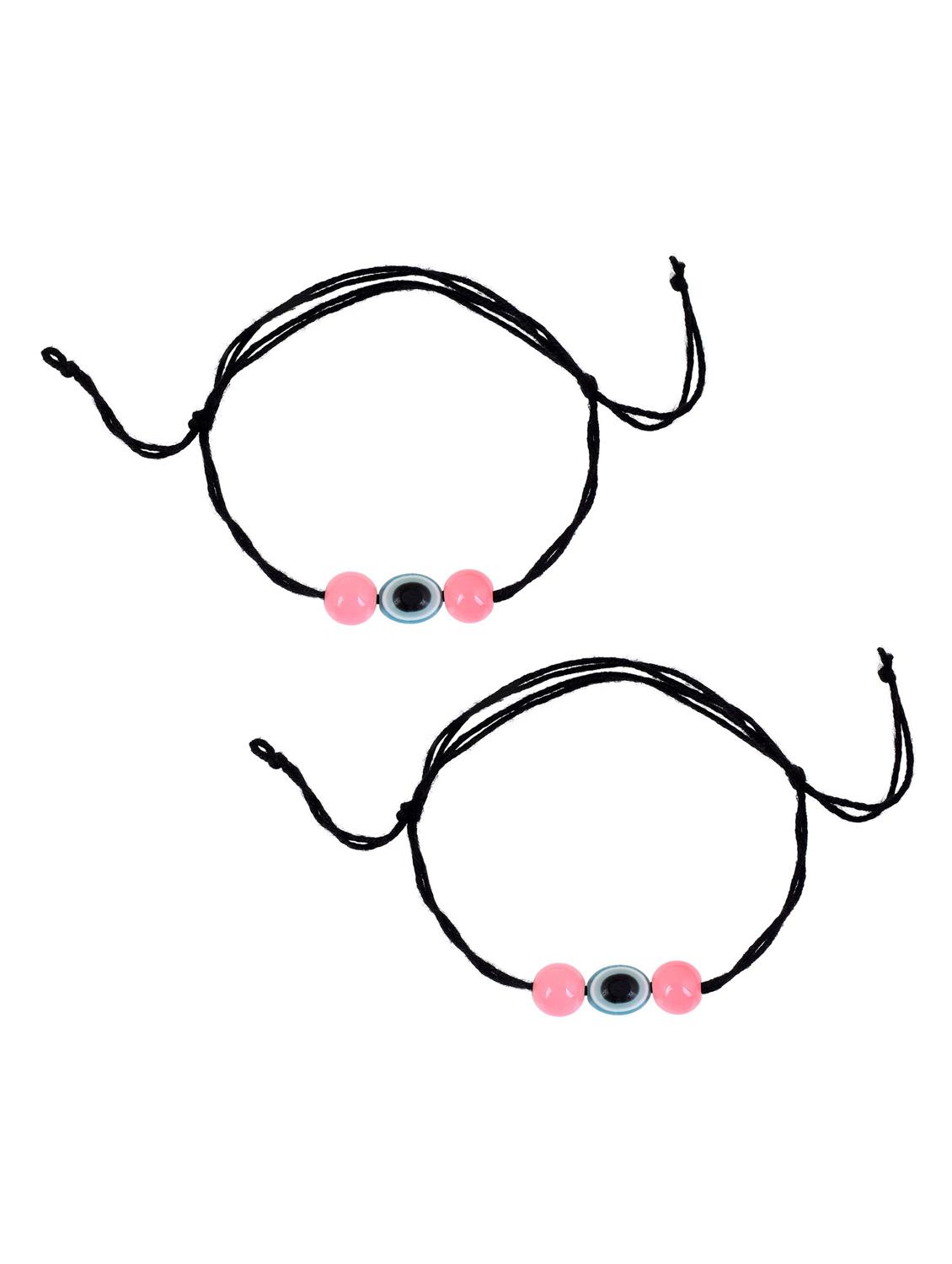 multi color evil eye beads anklet dori - 18637416 - Standard Image - 1