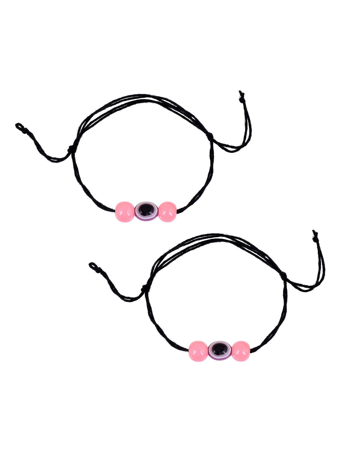 multi color evil eye beads anklet dori - 18637424 - Standard Image - 1