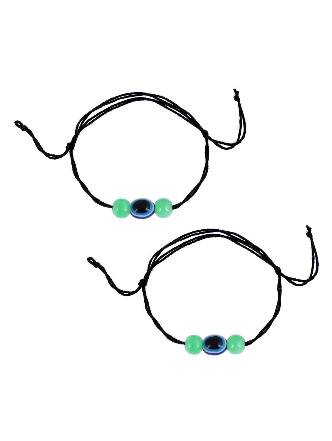 multi color evil eye beads anklet dori - 18637428 - Standard Image - 1