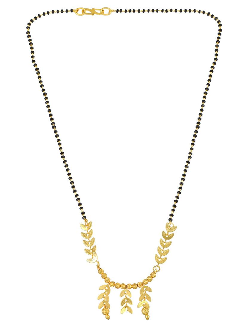 gold plated mangalsutra - 18637499 -  Standard Image - 1