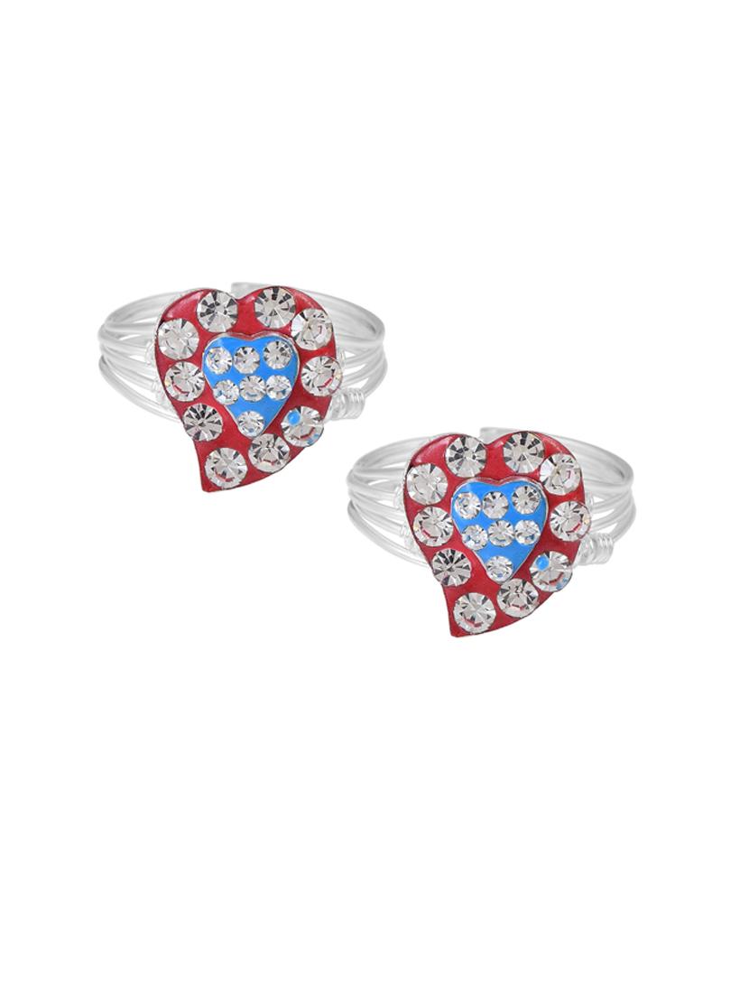 multi colored brass toe  ring - 18637518 -  Standard Image - 1