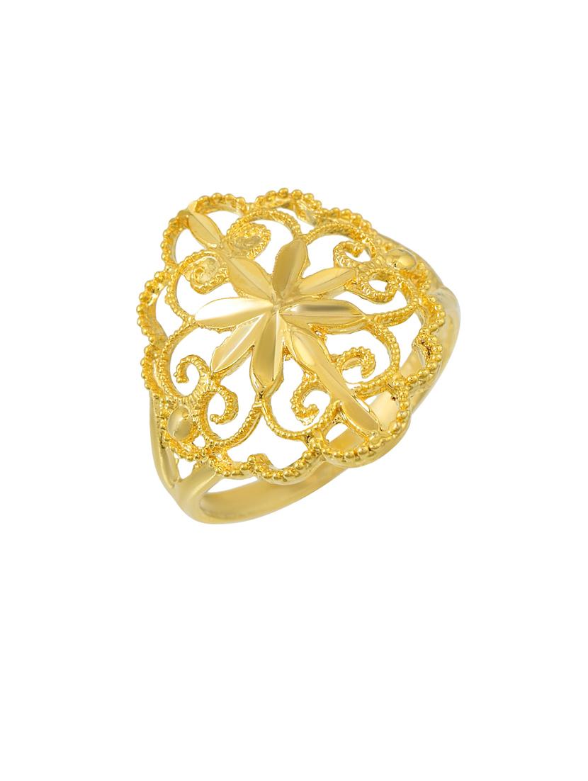 gold brass finger  ring - 18637527 -  Standard Image - 1