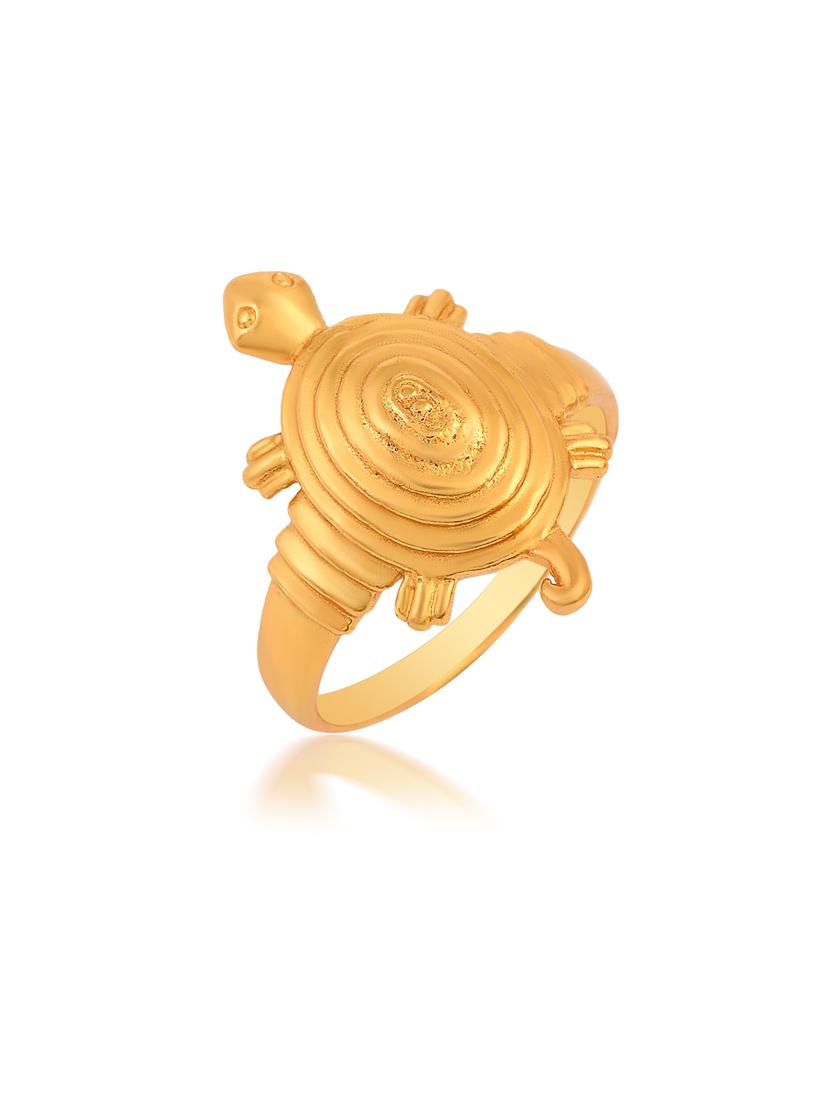 gold brass finger ring - 18637528 - Standard Image - 1