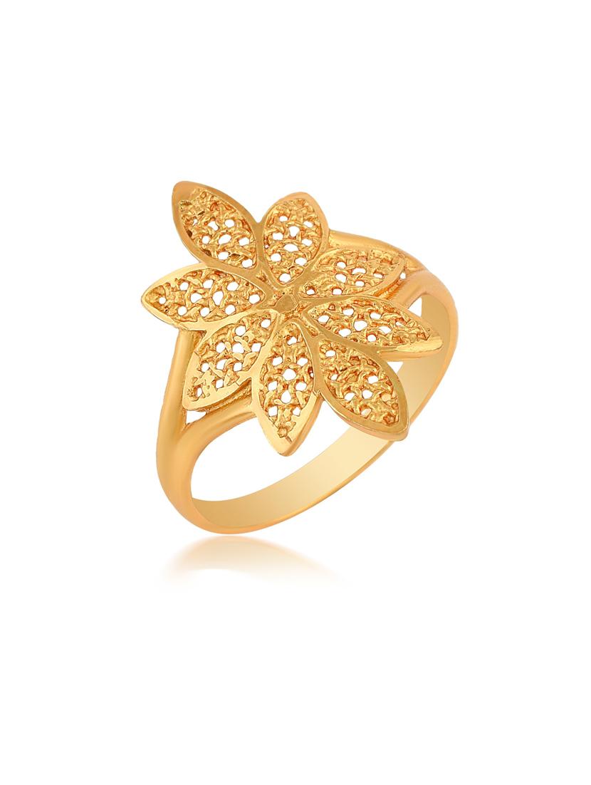 gold brass finger ring - 18637539 - Standard Image - 1