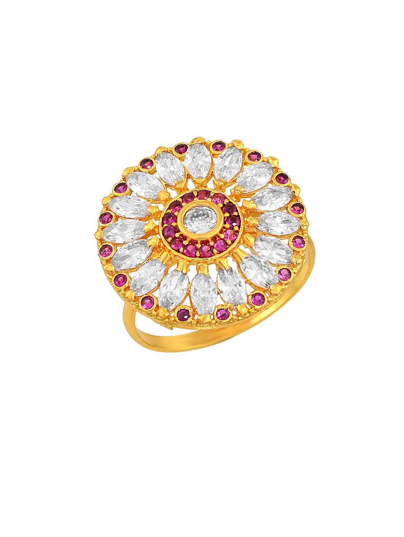 gold brass finger  ring - 18637540 -  Standard Image - 1