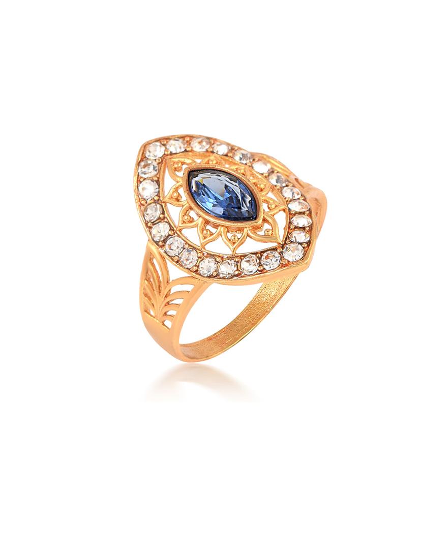 gold brass finger ring - 18637544 - Standard Image - 1
