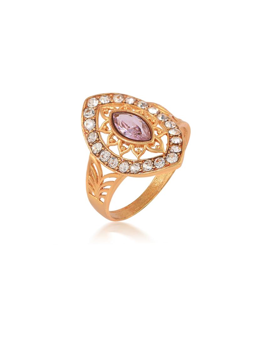 gold brass finger  ring - 18637552 -  Standard Image - 1
