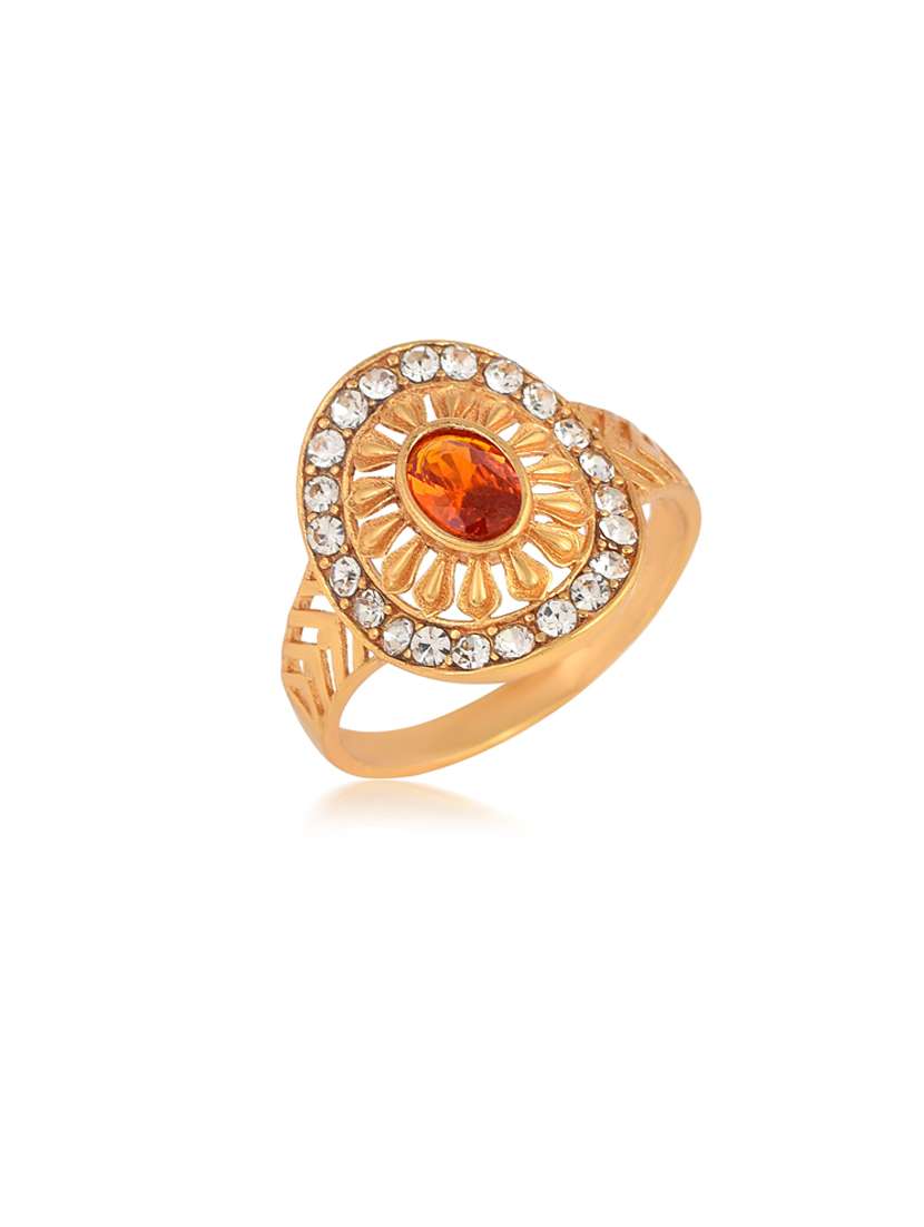 multi colored brass finger  ring - 18637563 -  Standard Image - 1