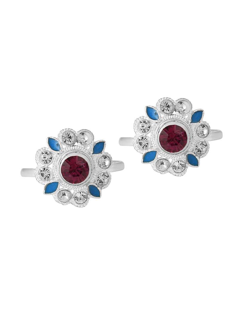 multi colored brass toe  ring - 18637620 -  Standard Image - 1